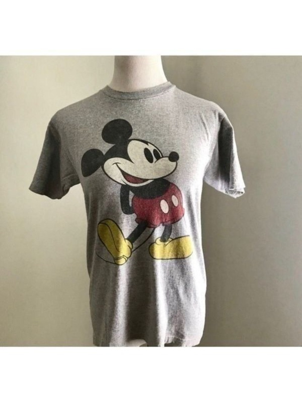 Mickey Mouse Gray T-Shirt Sz S